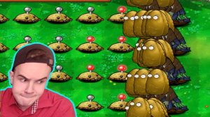 Картофельные мины против Зомби-Стена-Орехи | Растение против Зомби