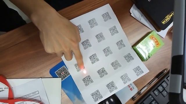 S2 Model PDA 2D Barcode Scanner Demo Video смотреть онлайн