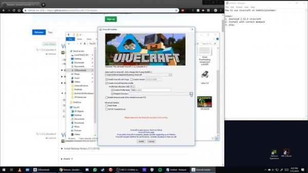 Vivecraft for Forge Mods 1.12.2
