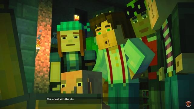 Minecraft: Story Mode Game Movie (All Cutscenes) - Episode 1: "The Order of the Stone" 1080p HD смотреть онлайн