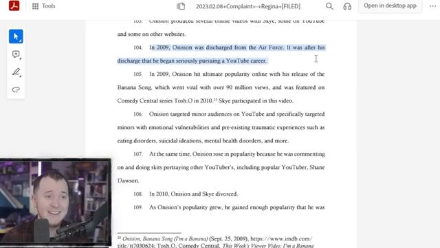 Onision Is Being Sued In Florida