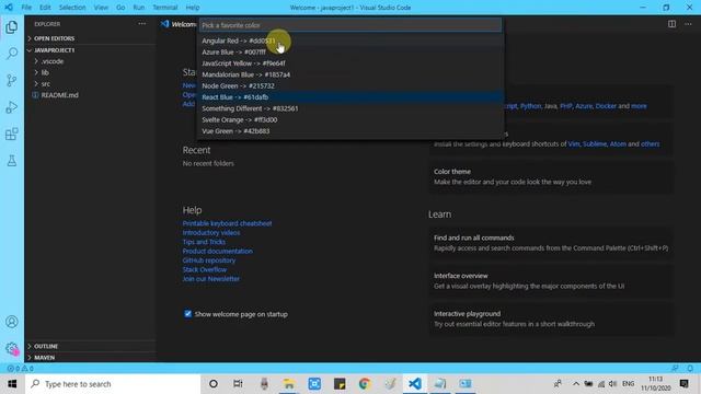 Peacock | Awesome Visual Studio Code Extension | Change color to your VS code workspace смотреть онлайн