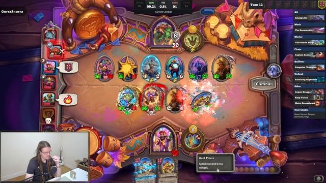 6 TIDE ORACLE MORGL'S! BEST HANDBUFF MURLOC BUILD! - Hearthstone Battlegrounds смотреть онлайн