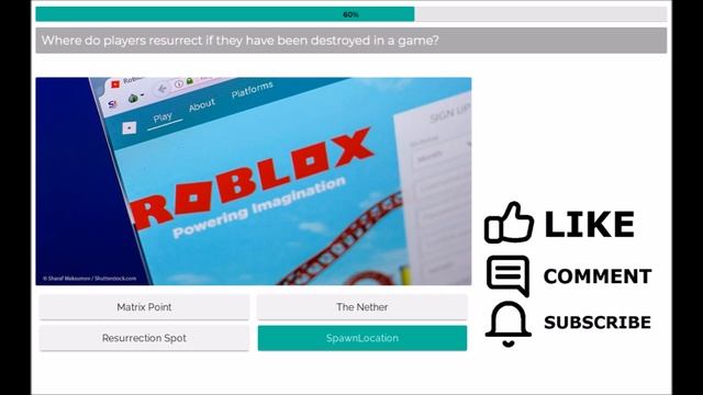 Roblox Quiz 100% Answers New Two Questions смотреть онлайн