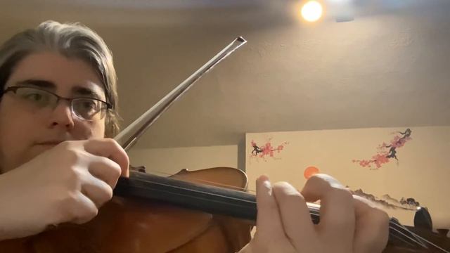 Allegro from Duo Opus 19, Charles Dancla, violin 2, measures 57-82 смотреть онлайн