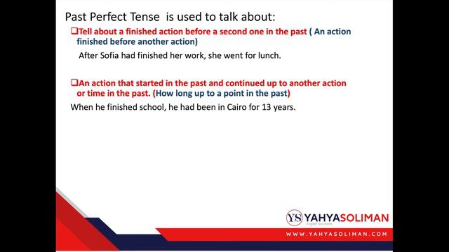 8- Past Perfect Tense English Version смотреть онлайн