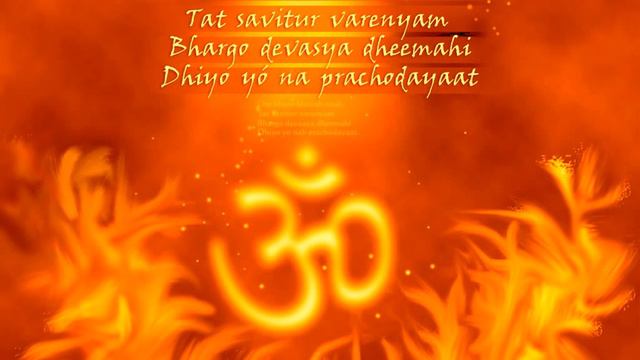 ॐ Om Bhūr Bhuvah svah Gayatri Mantra Meditation Prayer смотреть онлайн
