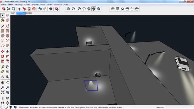 how to create light in sketchup смотреть онлайн