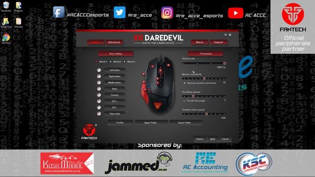 Fantech X11 Daredevil RGB Gaming Mouse Review смотреть онлайн