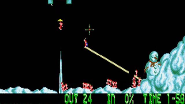 Holiday Lemmings 1994 - Level 21 смотреть онлайн