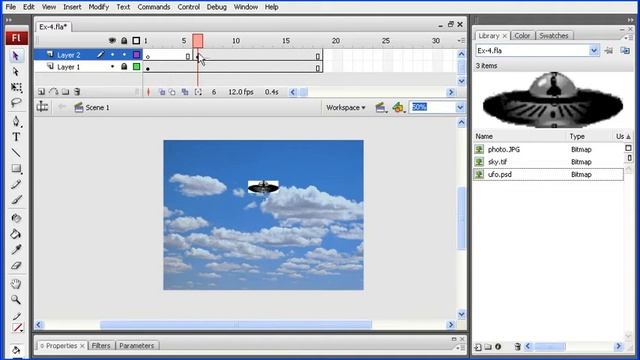 Flash CS: Слои смотреть онлайн