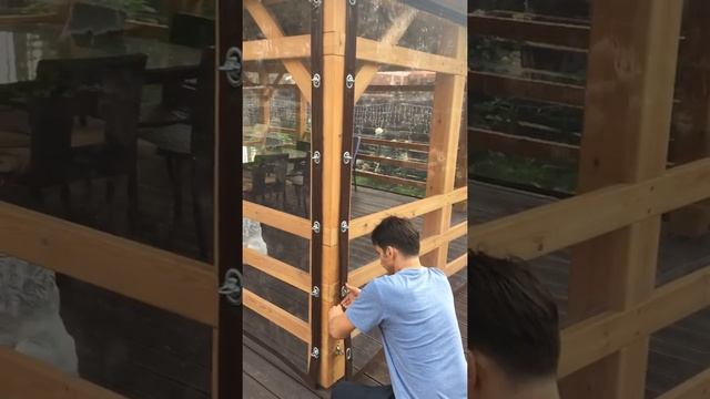 Мягкие окна - как крепить? смотреть онлайн