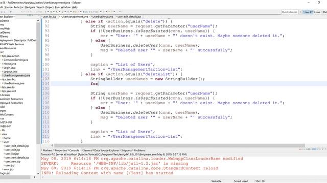 JSP/Servlet Profesional - Part 10 Delete multiple records from database table смотреть онлайн