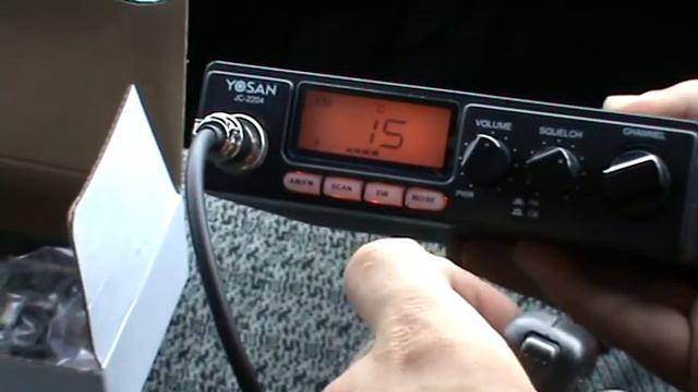 Рация СВ Yosan JC 2204 смотреть онлайн