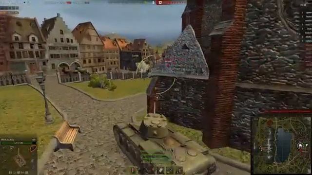 Лучший Бой WoT   КВ 1 Нагнул Всех! 8 Медалей!