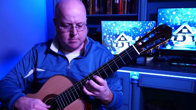 Greensleeves (What Child is This?) Classical Guitar смотреть онлайн