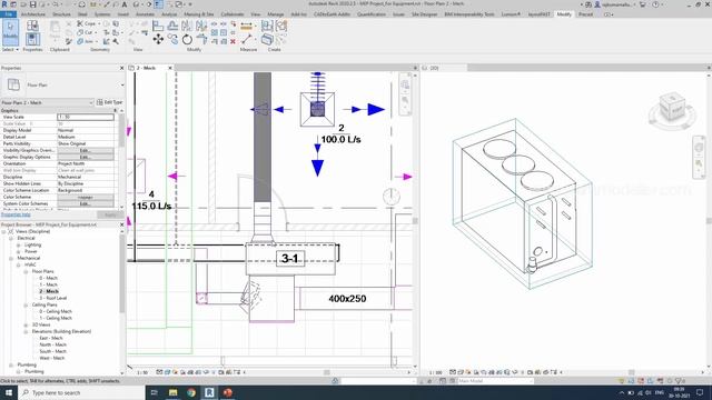 Revit MEP Tutorial 18 : How to place Equipment in Revit смотреть онлайн