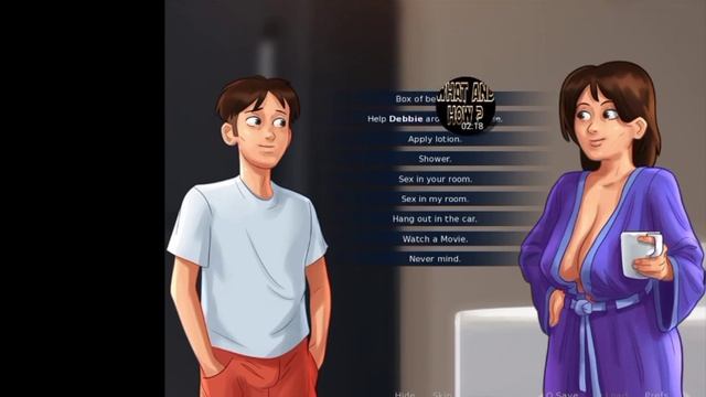 How to find witness box in summertime saga || summertime saga gameplay || summertime saga смотреть онлайн