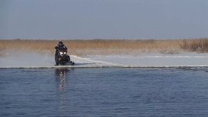 снегоход по воде