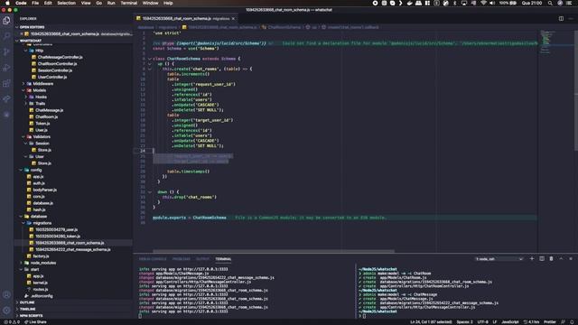 Aula Criando cadastros e Autenticação com AdonisJS смотреть онлайн