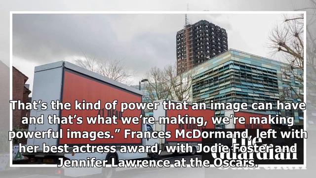 'Billboards still work': Frances McDormand backs Grenfell activists смотреть онлайн