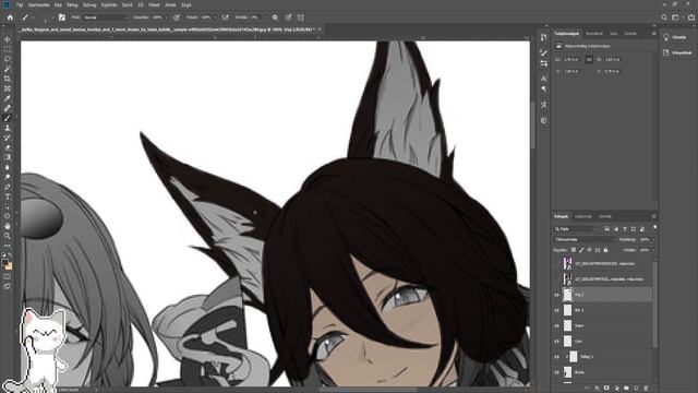 Serval , Kafka , Tingyun Photoshop! смотреть онлайн
