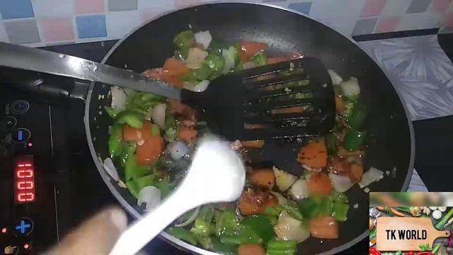 Easy and quick chilli paneer| By TK World смотреть онлайн