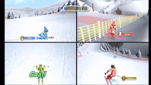 30 Great Games Winter Fun (Wii) Giant Slalom смотреть онлайн