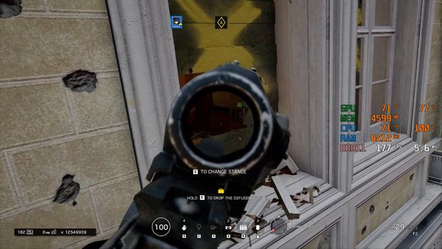 GTX 1660 SUPER + i3 9100F - Rainbow Six Siege - 1080p R6 Ultra Settings Gameplay - Benchmark FPS смотреть онлайн