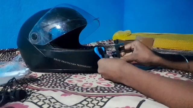 Unboxing Helment mount for mobile | mobile mount |vlogs | review video | смотреть онлайн