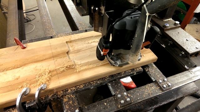 Обработка бука на самодельном ЧПУ станке смотреть онлайн