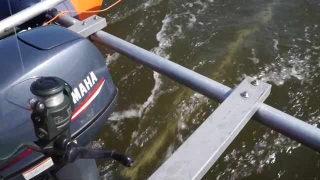 катамаран под мотором 9.9 лс Ямаха смотреть онлайн