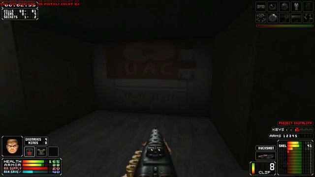 Project brutality 3.0 test build - The way id did - map 02 The compound - 100% Secrets смотреть онлайн