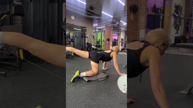 Отведение ноги в кроссовер стоя на четвереньках смотреть онлайн