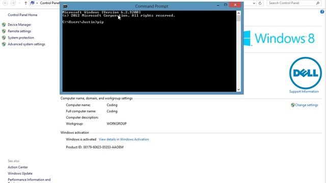 Install Django and Python on Windows 4 of 9 - Install Python Package Install (PIP) and Django смотреть онлайн