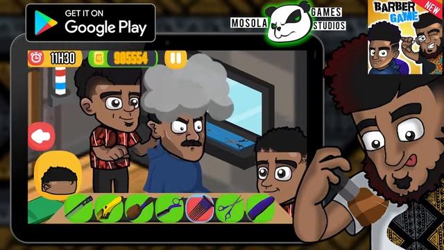 Dont MESS up the Hairstyle - Barber Shop - Mobile Game смотреть онлайн
