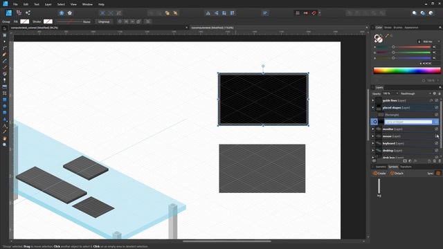 How to Use the New Isometric Drawing Tools in Affinity Designer 1.7 | Affinity Designer Tutorial смотреть онлайн