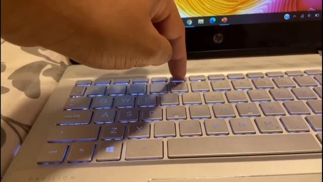 How to Turn On the Keyboard Light on an HP Pavilion | Turn on HP keybord light | HP Pavilion Laptop смотреть онлайн