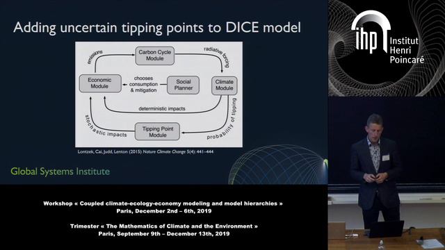 The effect of tipping points... - Lenton - Workshop 3 - CEB T3 2019 смотреть онлайн