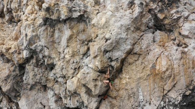 Скалолазание над морем. DWS в Крыму