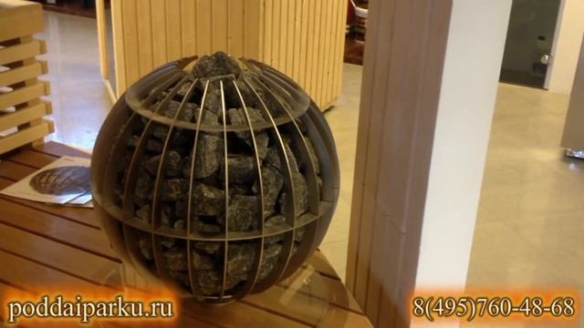 электрокаменка Harvia Globe смотреть онлайн