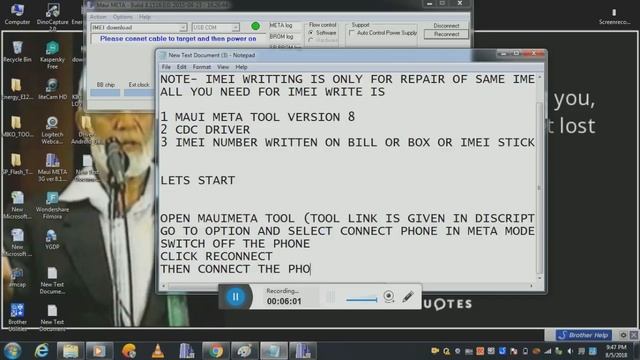 MTK CPU IMEI WRITE (for technicians only ) смотреть онлайн