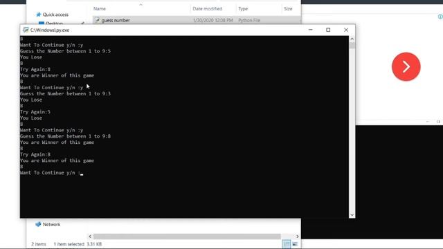 Guess Number In Python With Source Code | Source Code & Projects смотреть онлайн