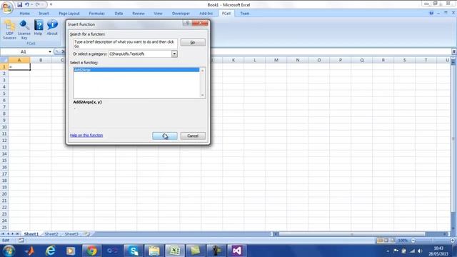 FCell: Create Excel User Functions in C# and Visual Studio смотреть онлайн
