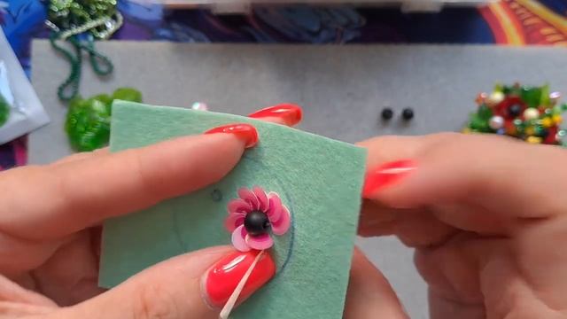 Брошь Букет ПИОНОВ Часть 1/How to embroider a beaded brooch BOUQUET PIONS? смотреть онлайн
