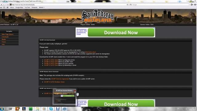 Wie man GTA San Andreas Multiplayer (SAMP) installiert (HD) смотреть онлайн