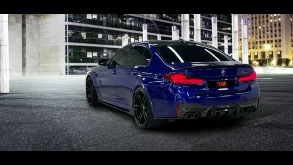 Звук выхлопа Thor - BMW M5