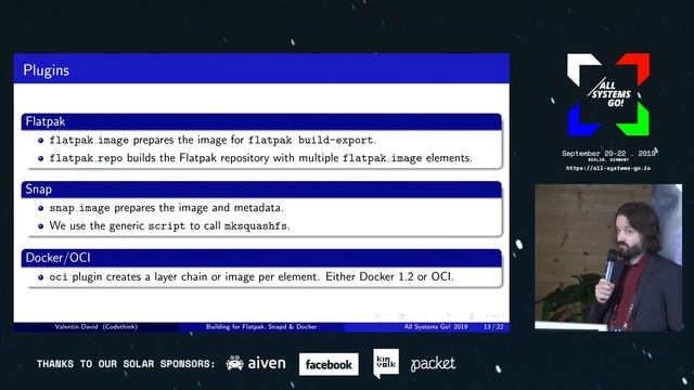 Distributing Freedesktop SDK applications to Flatpak, Snapd and Docker смотреть онлайн