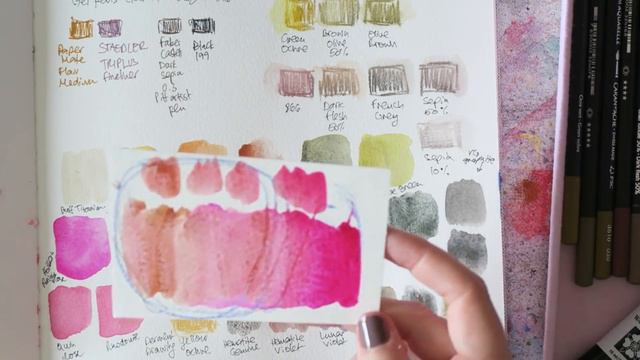 September's Favorites- Watercolours, Pencils & More смотреть онлайн