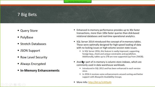 What's New in SQL Server 2016 with Greg Burns - Alaska SQL User Group смотреть онлайн